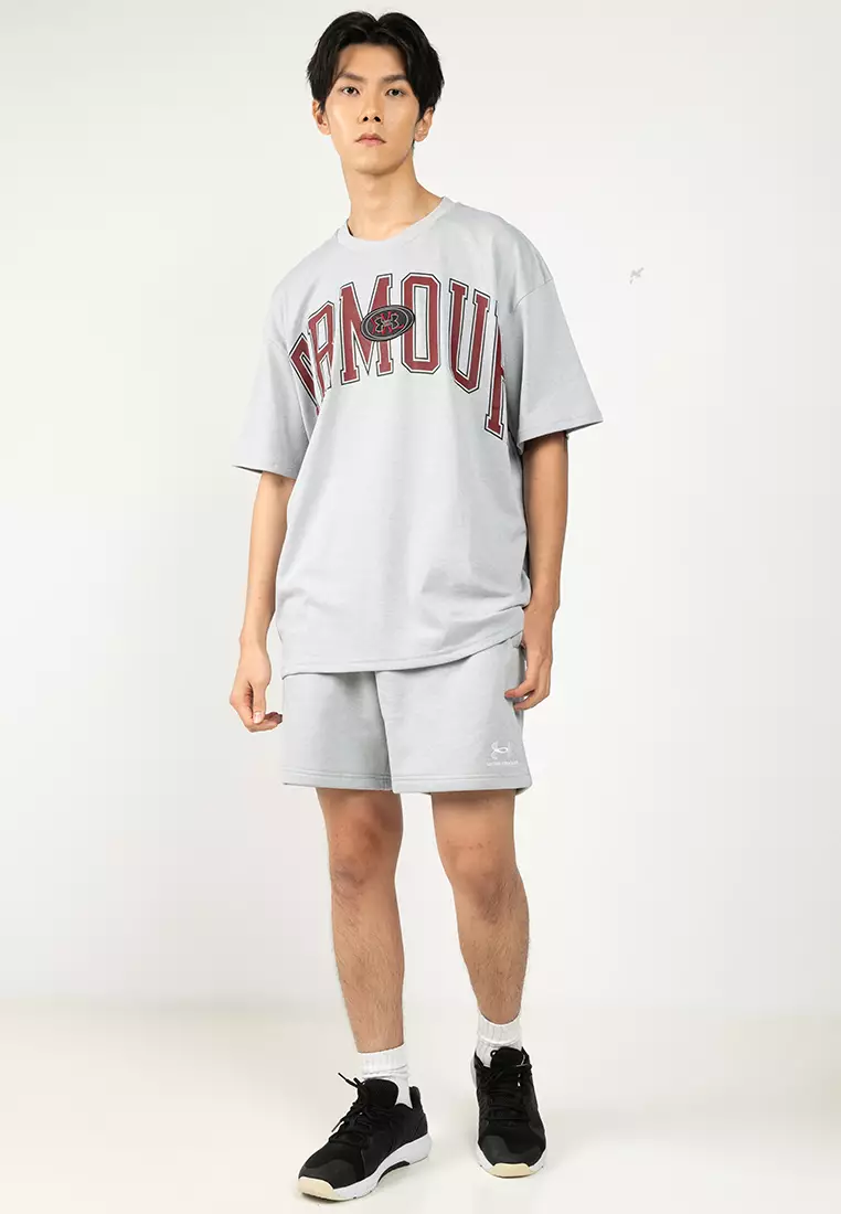 Under Armour UA Arch Logo Heavyweight Men's Oversized Short Sleeve