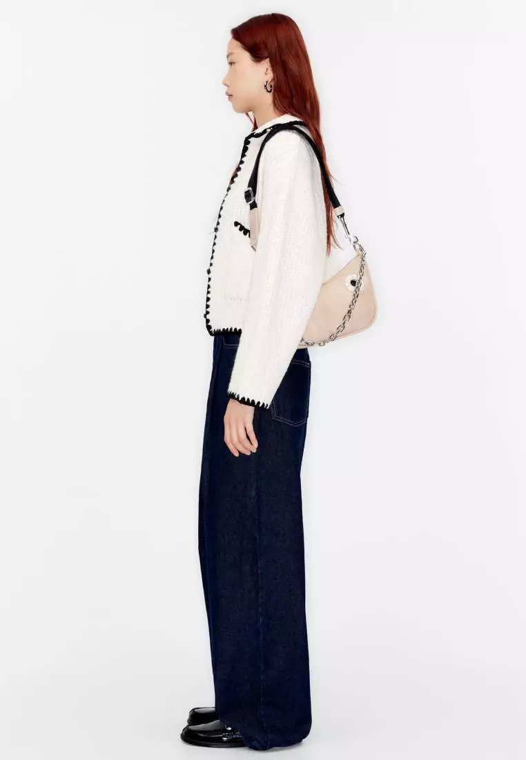 Bimba Y Lola S Nude Nylon Moon Bag