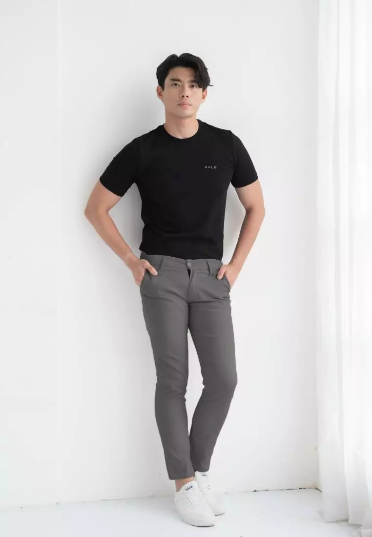 Kale Carlo Dark Grey / Carlo Pants celana panjang pria