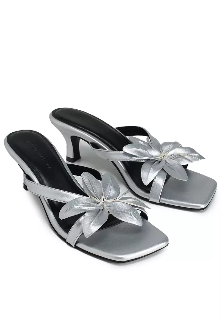 Lily Flower Heels