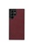 THEIMPRINT red SAMSUNG S22 ULTRA SAFFIANO LEATHER PHONE CASE - BURGUNDY 41FA6ES71873EEGS_1