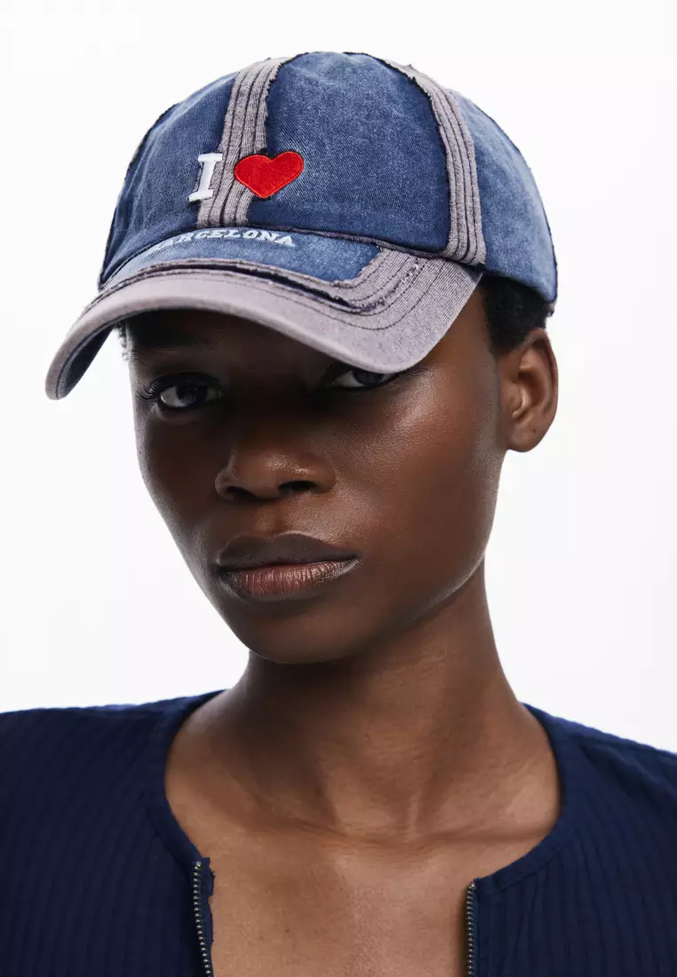 Embroidered cap "I love Barcelona" Botter