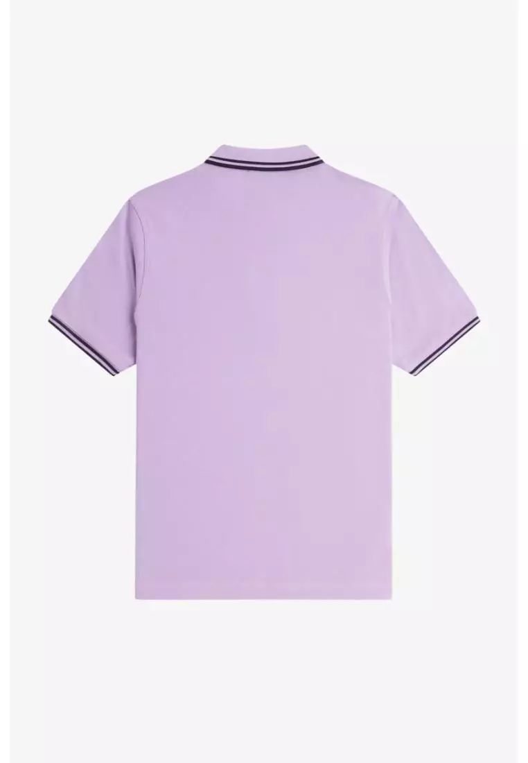 Fred Perry G3600 Twin Tipped Fred Perry Shirt (Ultra Violet / Navy / Navy)
