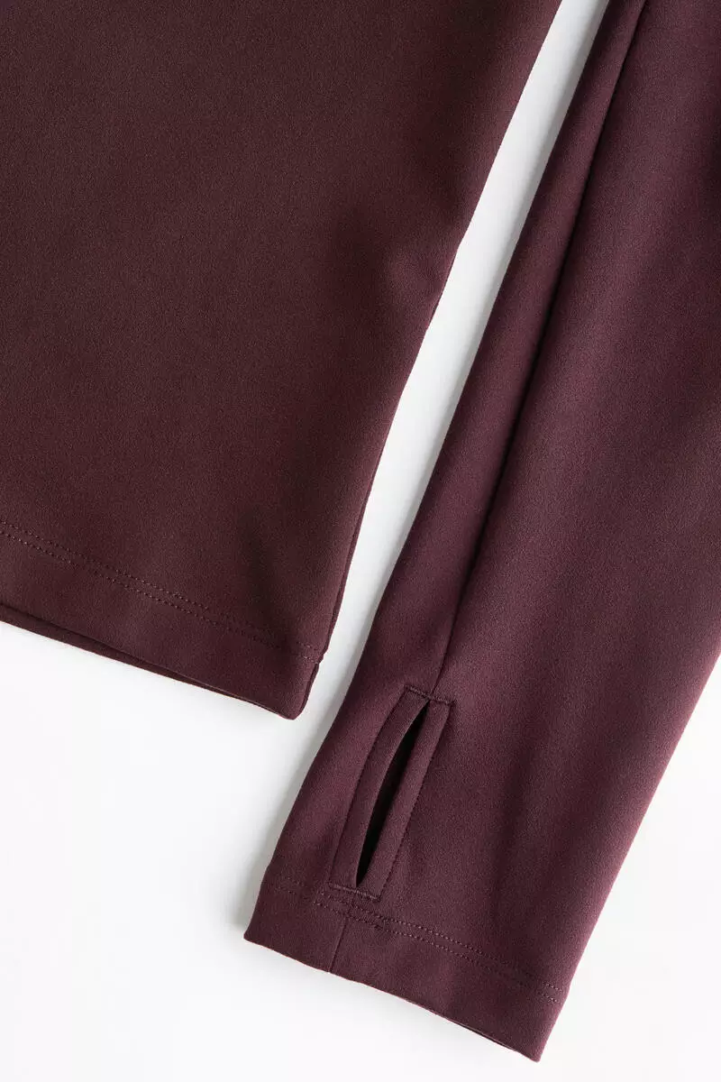 Zip-through sports jacket with SoftMove™