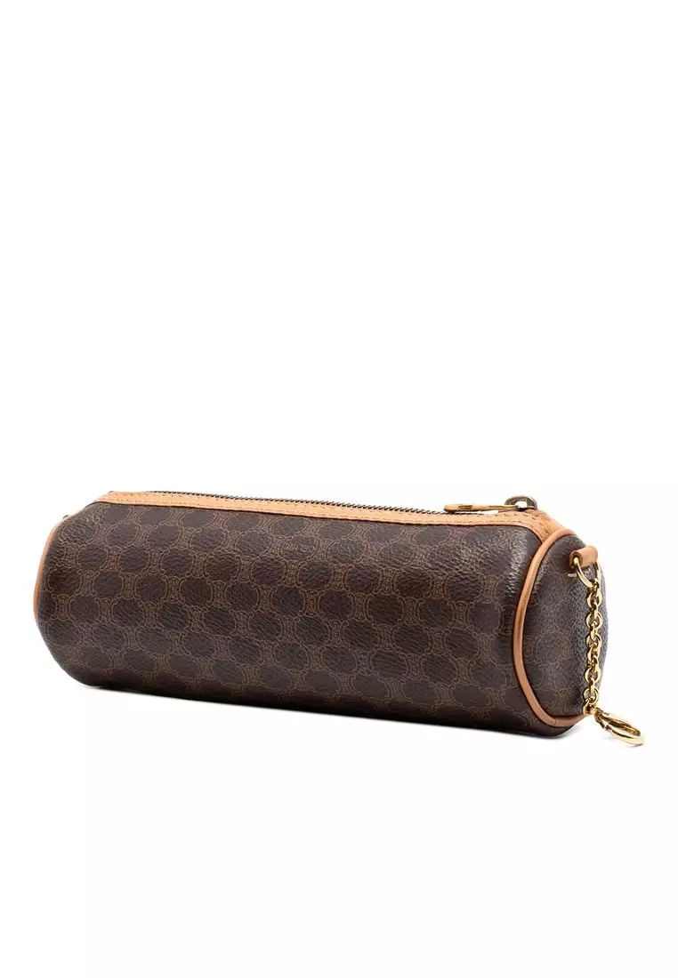 Pre-Loved Celine Macadam Coated Canvas Crossbody