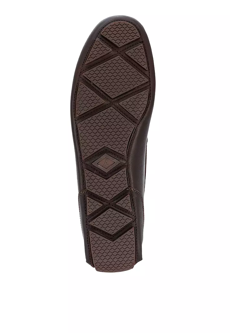 Men's Davenport Penny Loafers Dark Brown