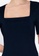 ZALORA WORK navy Square Neck Fitted Top 1B10AAA111F656GS_3