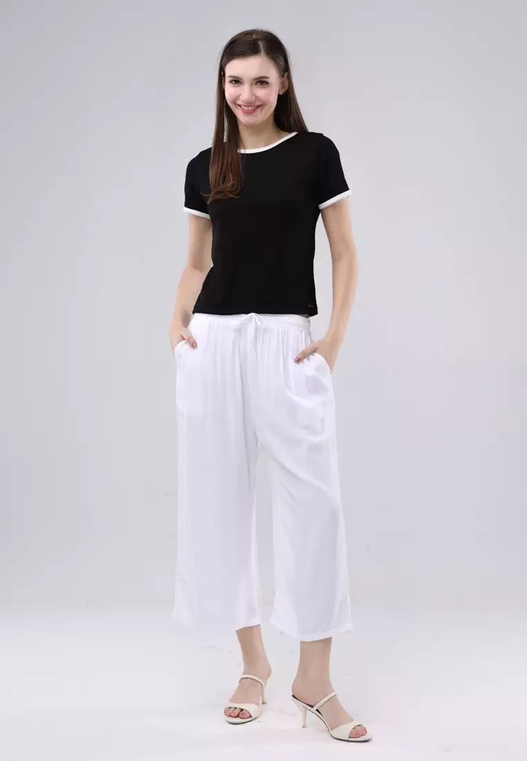 Special Textured Knits Short Sleeves Blouse