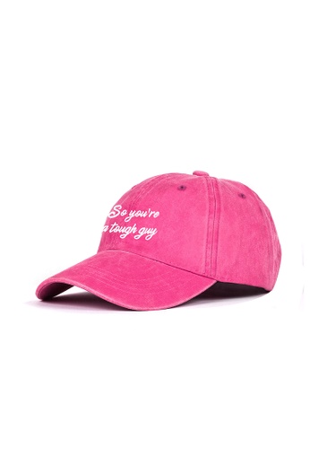 Shop Hype Mnl So You Re A Tough Guy Cap Online On Zalora Philippines