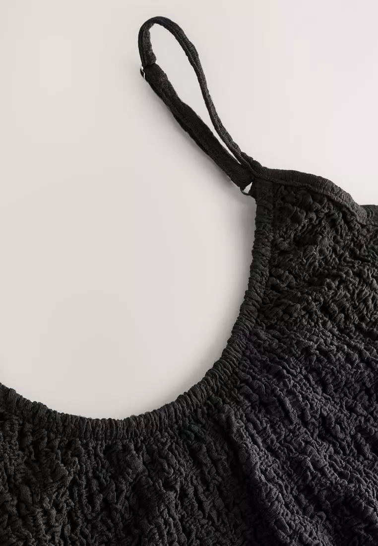 Textured Jersey Maxi Dress