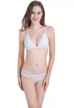 Buy LYCKA Lmm9006 Lady Sexy Bra And Panty Lingerie Set-white 2024 Online