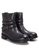 Shu Talk grey Lecca Lecca Zippy Leather Ankle Boots with Buckle 02918SH5B8BCE5GS_6