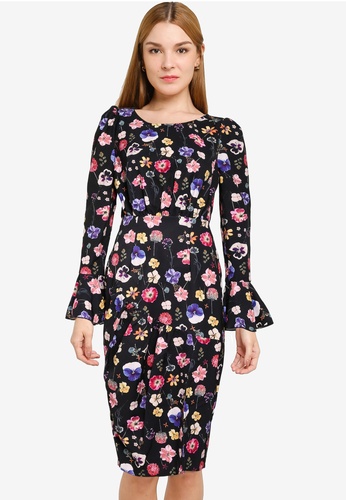 floral bodycon