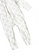 Viva Felicity white Long Sleeves Baby Bamboo Zipper Sleepsuit E27B1KA06304C8GS_2