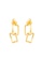 TOMEI TOMEI Dangling Earrings, Yellow Gold 916 (9Q-YG1234E-1C) (2.75g) 63218ACEDB281AGS_1