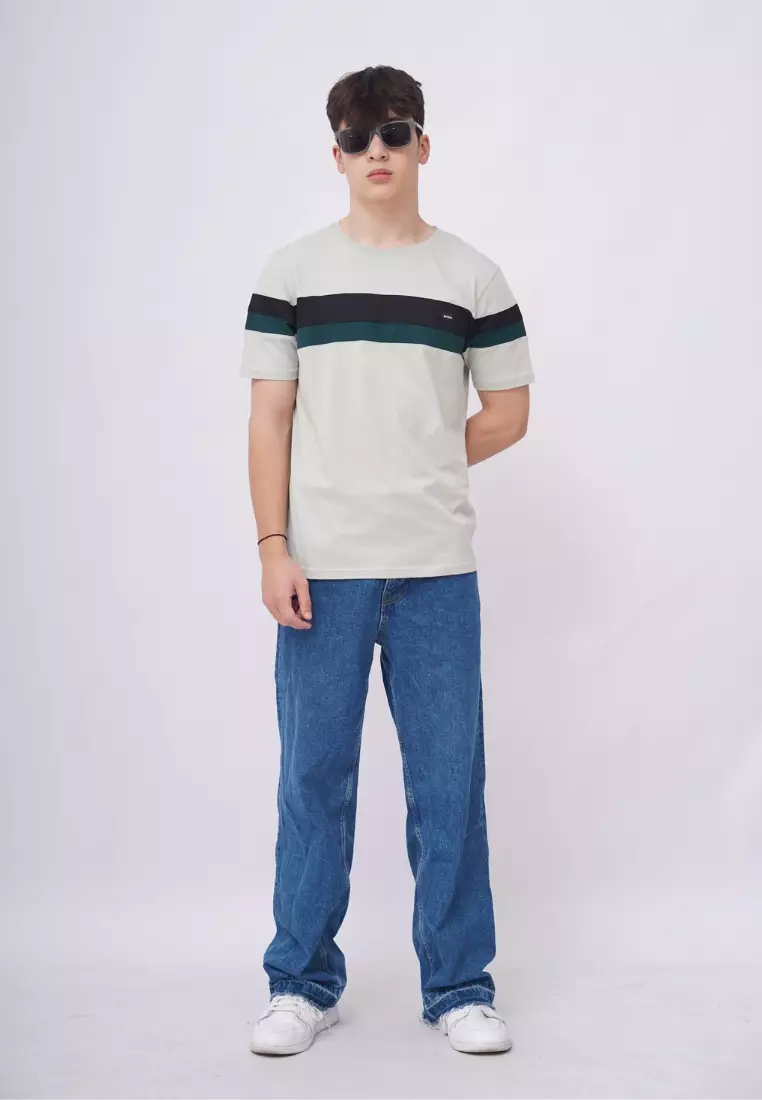 Ryusei Kaos Pria Hino CMB Light Green