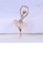 Glamorousky white Fashion and Elegant Plated Gold Ballerina Brooch with Cubic Zirconia 27A04AC7A9AE88GS_3