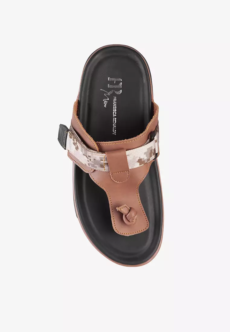 Sandal Capit Pria Motif Army M.New Army 01