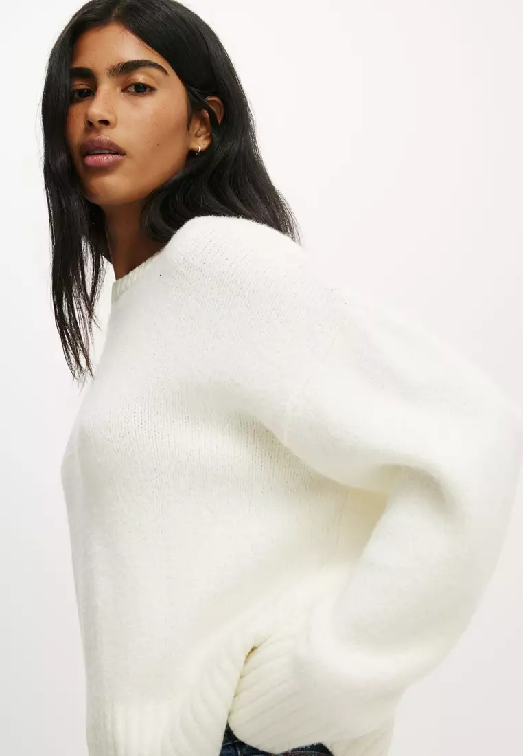 Luxe Crew Neck Sweater