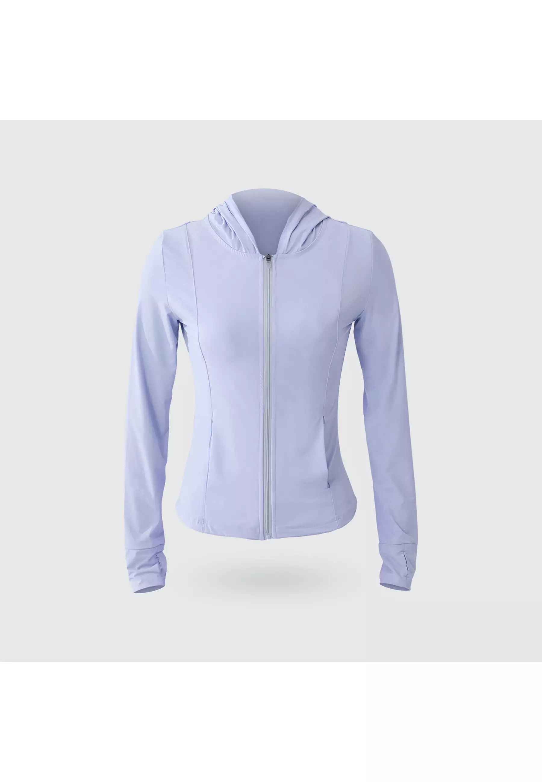 YouHave ( You’ve ) Jaket Olahraga Anti UV Pelindung Matahari UV Protection UPF50+ Breathable Outdoor Baju Gym Wanita Atasan Olahraga Wanita Resleting Lengan Panjang Jaket Y00007