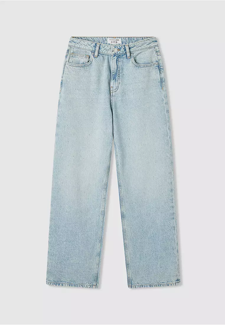 Woman Long Pants Jeans