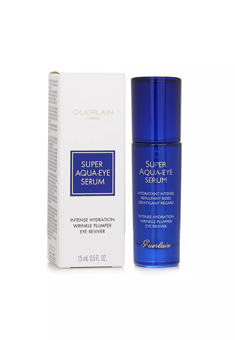 GUERLAIN - Super Aqua Eye Serum - Intense Hydration Wrinkle Plumper Eye Reviver 15ml/0.5oz.