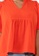 Vero Moda orange Giana Sleeves V-Neck Top AABF1AAA385D7BGS_2