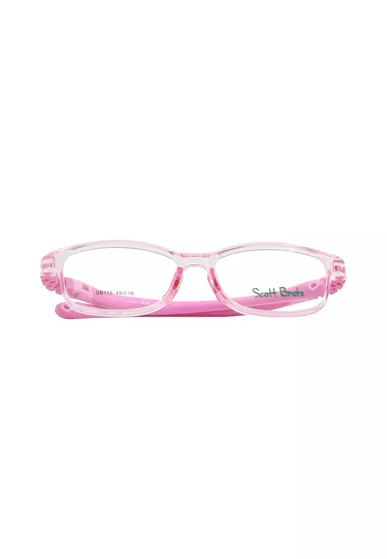 Kids Anti-Radiation Computer Eyeglasses SB115 C5 Baby Pink