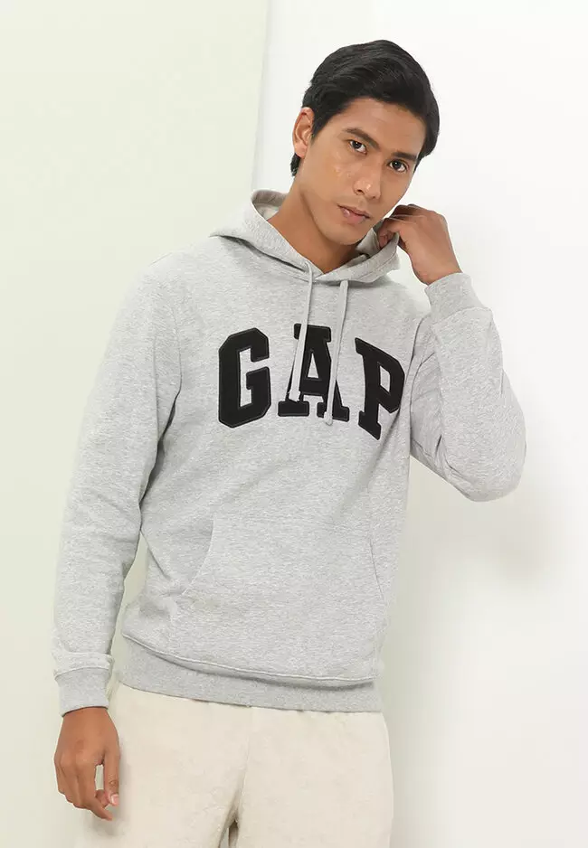 Fleece Gap Arch Hoodie