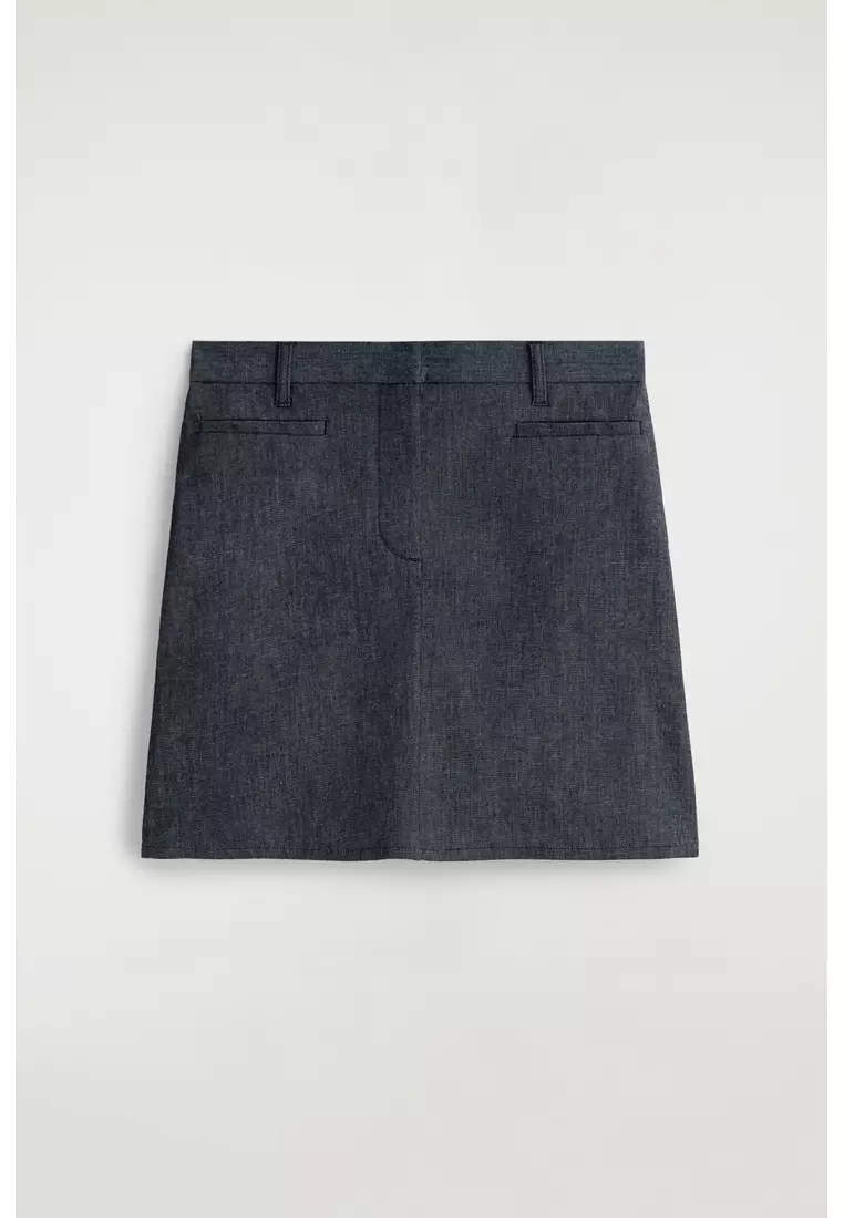 DENIM MINI SKIRT