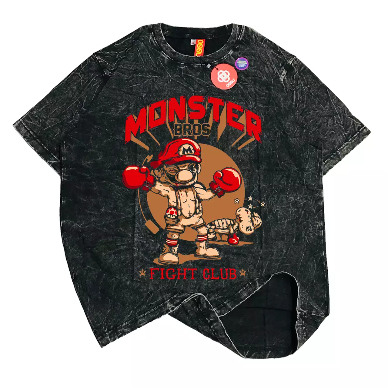 OSSU Monster Bros Wash Tshirt