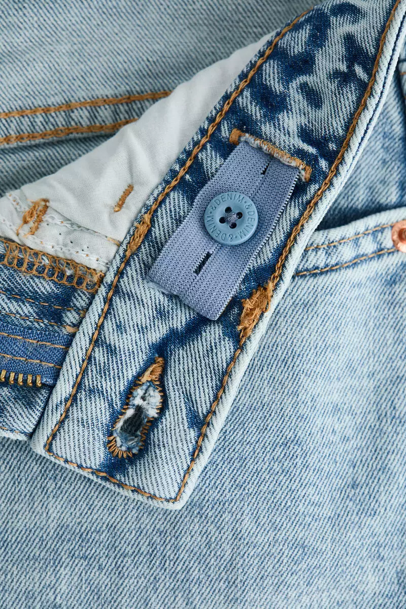 Baggy Fit Bootcut Leg Jeans