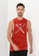Under Armour red UA Project Rock 100 Percent Tank Top 5A300AA4E5315FGS_4