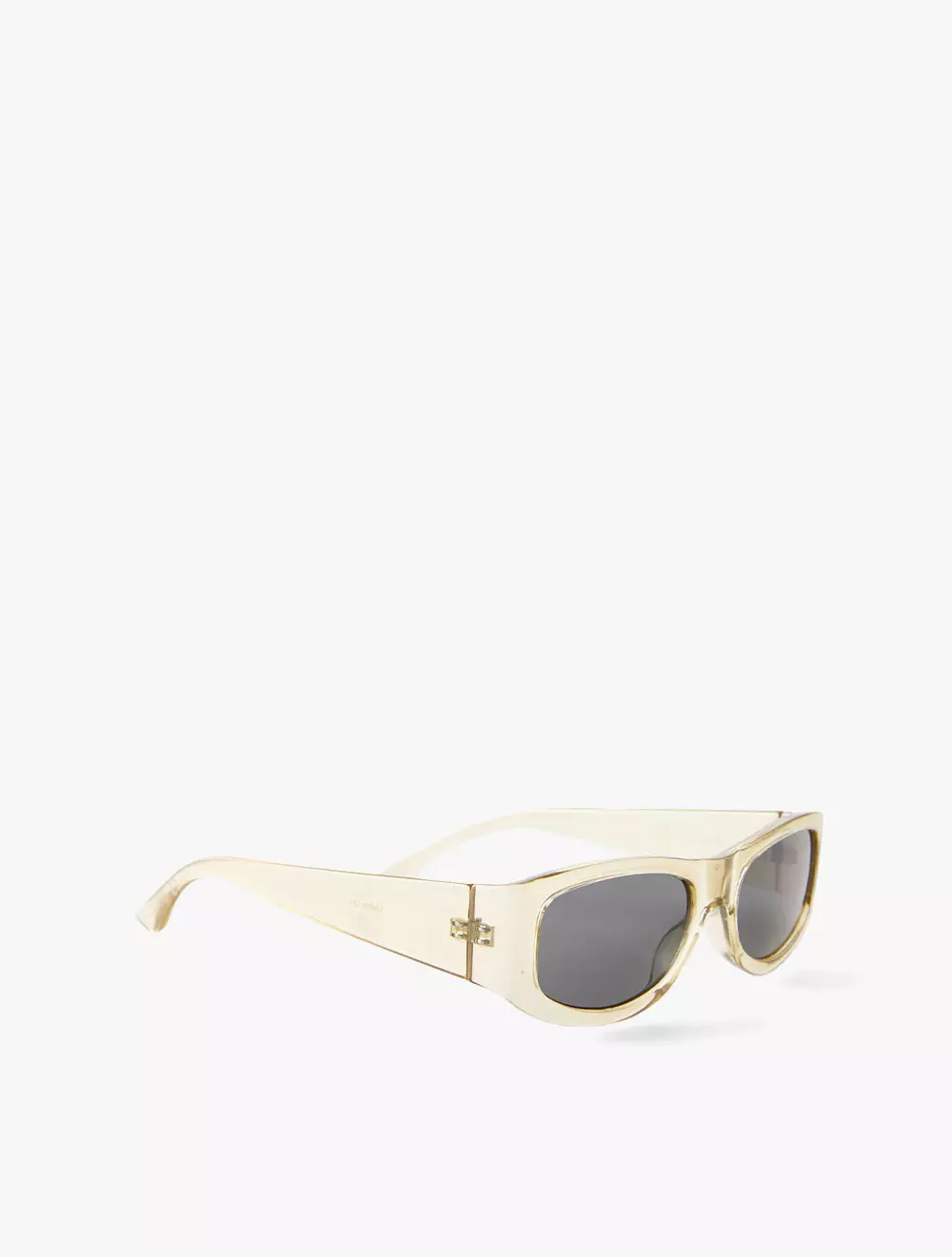 Cotton On - SUNGLASSES - Tactical Sunglasses - BUTTER CRYSTAL/SMOKE
