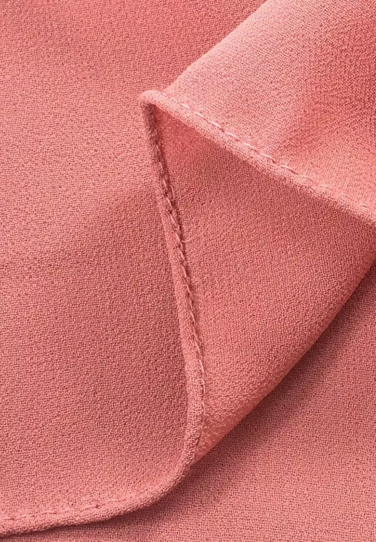 Bawal Shawl Peach Pearl