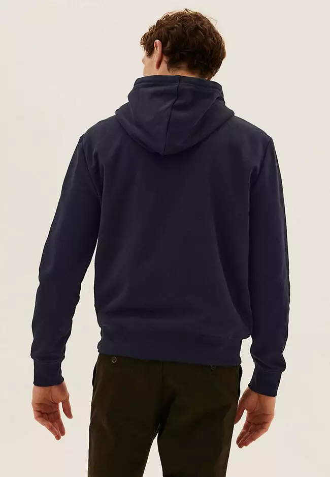 Marks and spencer's men's hoodies hot sale