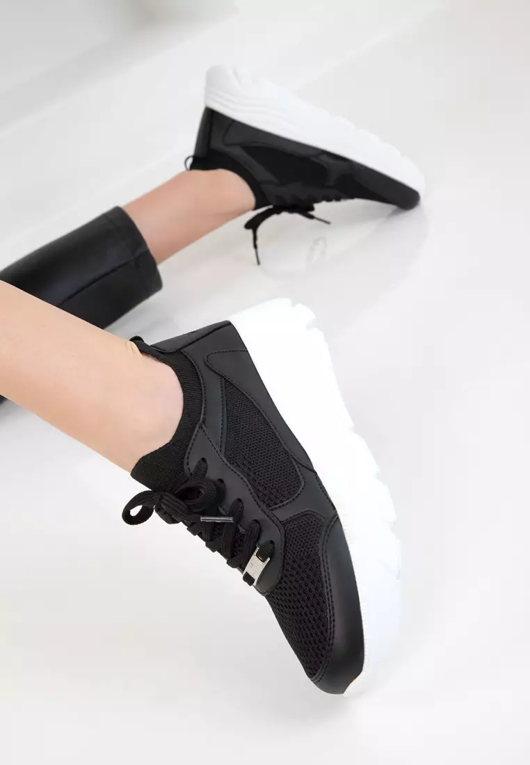 Black Women's Sneaker 20628