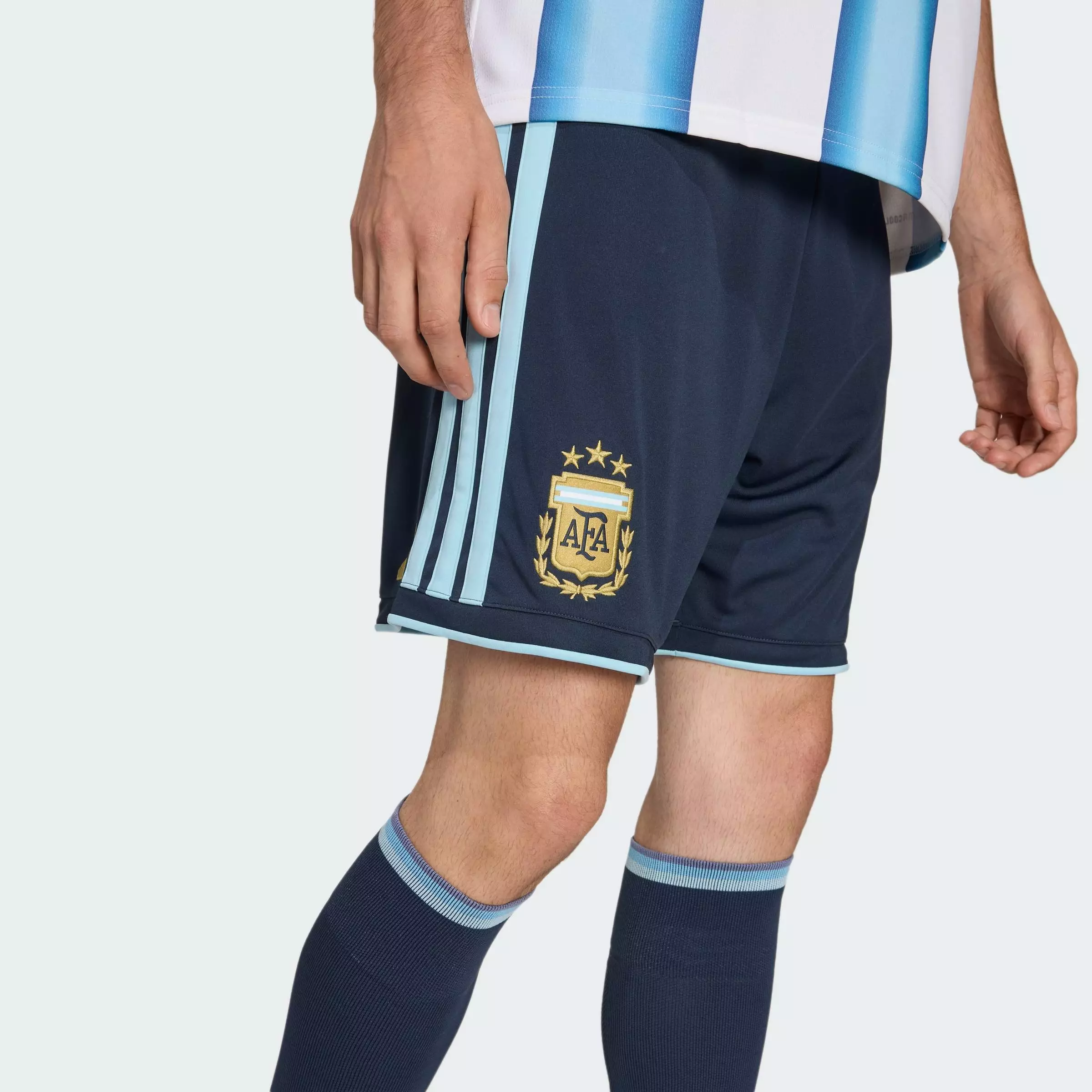 Football Argentina 26 Home Shorts Men Blue JM1325