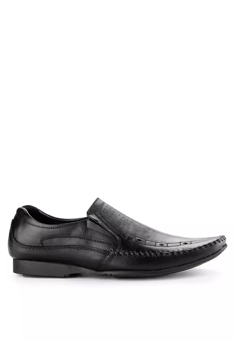 [ CLEARANCE SALE  ! ! } Antonio Sepatu Loafer Pria Slip On Cow Leather