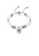 Glamorousky white Fashion and Elegant Geometric Tree Of Life Imitation Pearl Beaded 316L Stainless Steel Bracelet with Cubic Zirconia DA2F6ACE9748C5GS_1