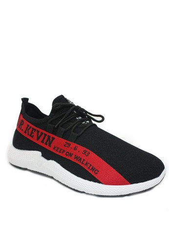 Jual Dr Kevin Dr Kevin Men Sneakers 13376 Black Red Original Zalora Indonesia