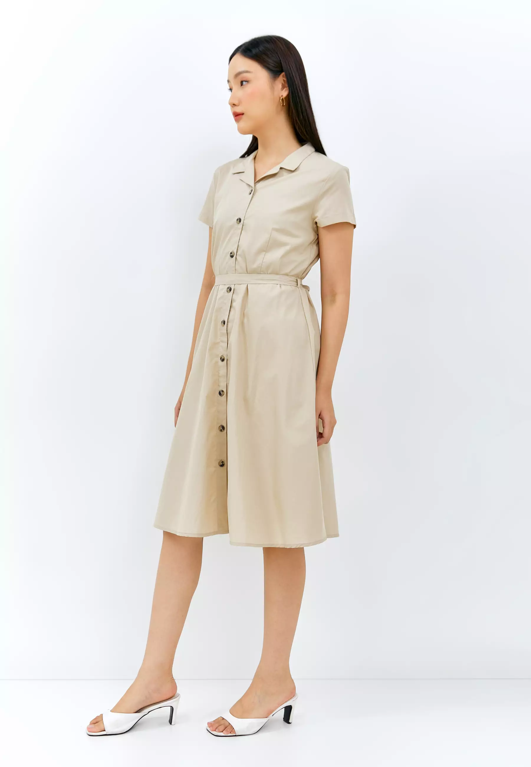 Isabella Cream Dress (G.4399)