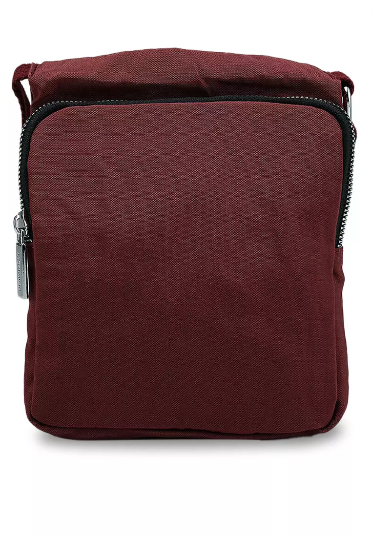 Metallic Series Crinkle Nylon Sling Pouch