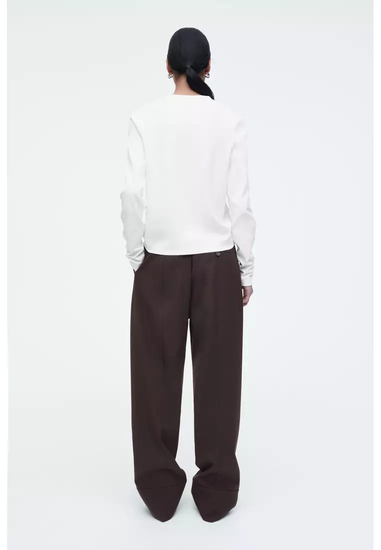 CLEAN CUT REGULAR LONG-SLEEVED T-SHIRT