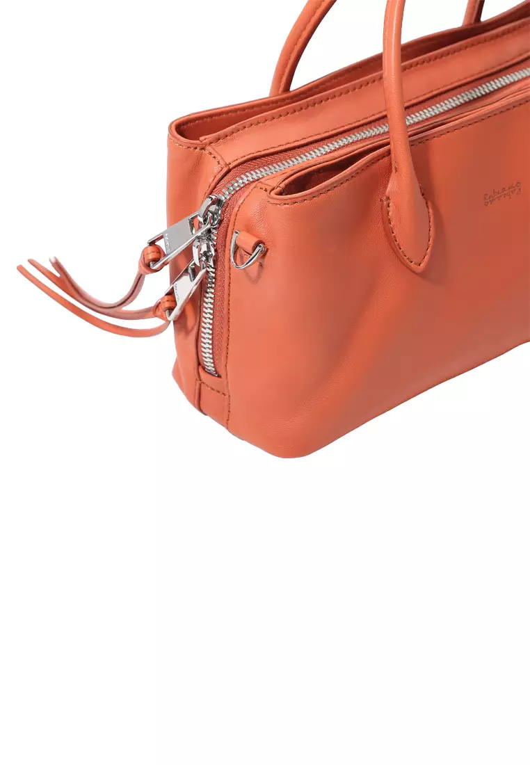 TONA II Top Handle Bag - Rust