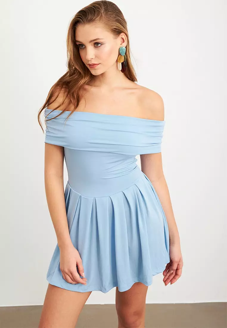 Madonna Collar Mini Dress