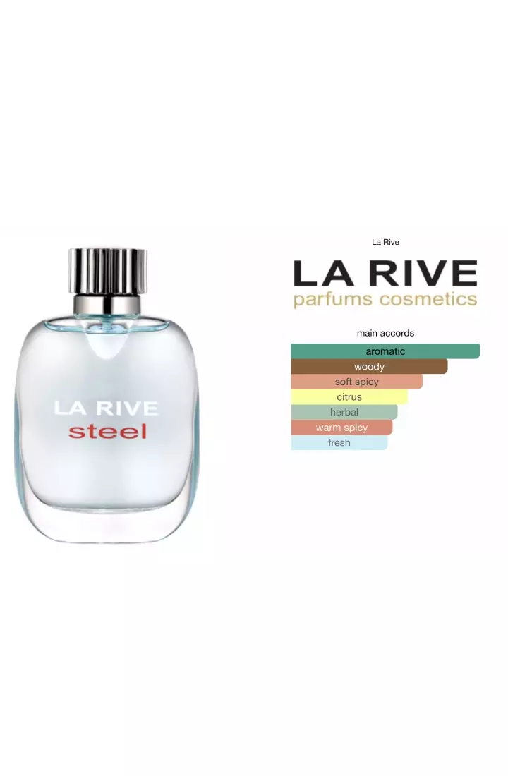 La Rive Steel Essence Man - 100 ML (Parfum Pria)