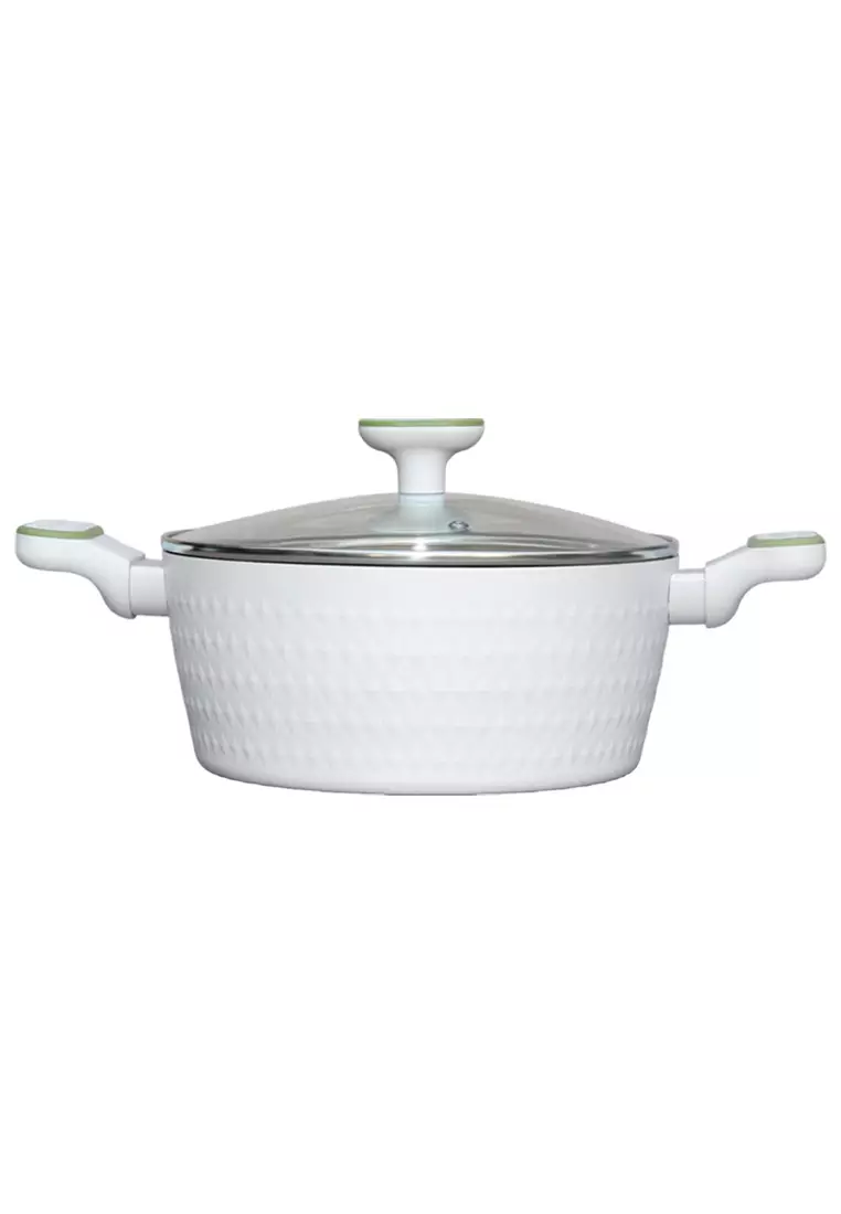 Buy Slique Slique Premium Ceramic Dutch Oven 24cm Nonstick Pot with