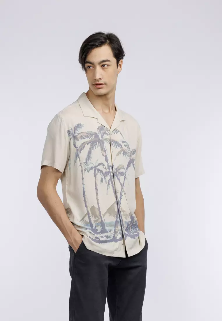 Harley-Davidson Desert Aloha Shirt