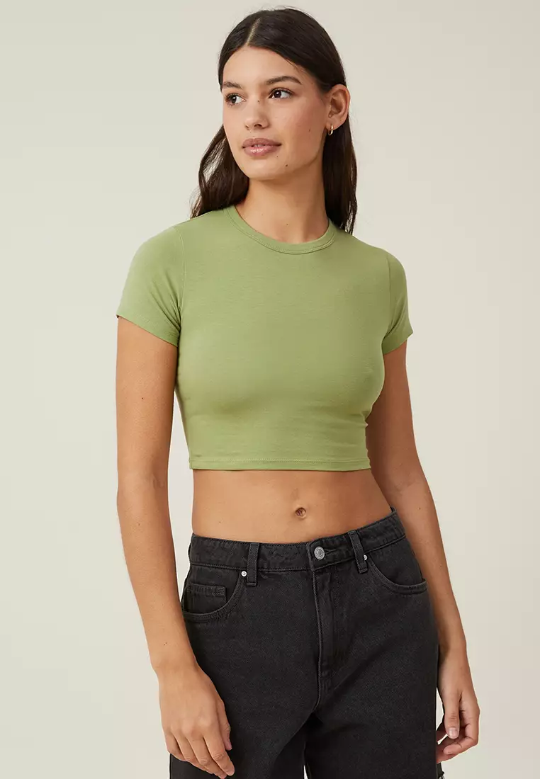 Cotton on cropped tee on sale